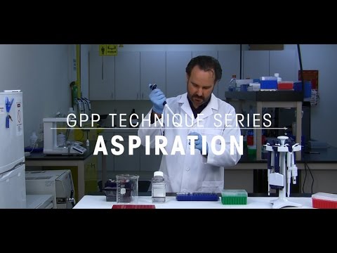 Pipetting Technique | Pipette Aspiration | GPP