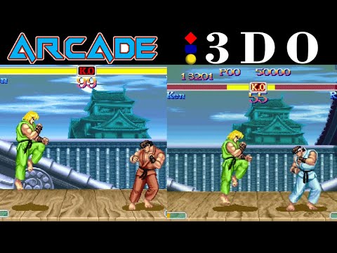 All Arcade Vs 3DO Games Compared Side By Side