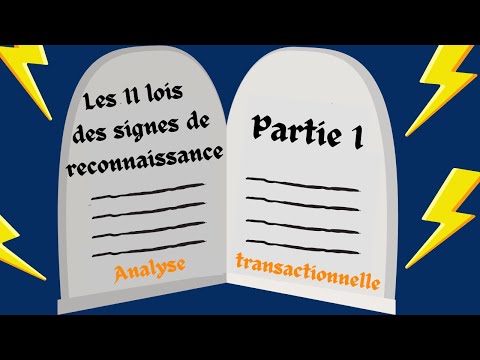 LES SIGNES DE RECONNAISSANCE - N°3 - LES 11 LOIS DES STROKES - PARTIE 1