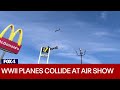 Planes collide mid-air at Dallas air show