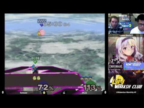 UWaterloo Melee Monthly #1 - Singles Losers Round 1 - Salazar vs DLos