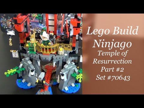 LEGO Ninjago Temple Of Resurrection Build - Set #70643 Part 2