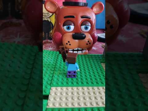Steve adventure #suscribete #minecraft #toyfreddy #freddyfazbear #lego #minecraftmemes