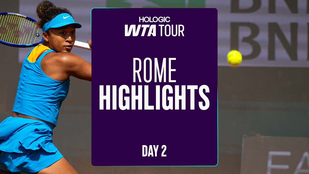 Day 2 in Rome | WTA Match