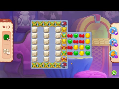 Homescapes Level 12915 No Boosters Gameplay #Bubunka