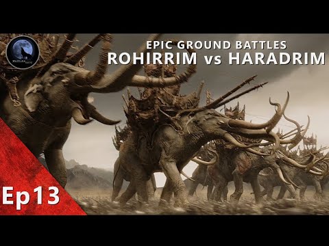 EPIC Ground Battles | Rohan vs Harad, Battle of the Pelennor Fields | Lord of the Rings