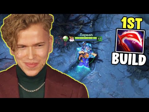 Topson SNIPER First Build DESOLATOR DOTA 2