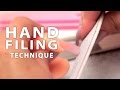 DIY Nail Workshop - Hand Filing Technique