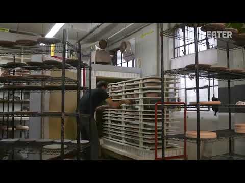 how a ceramics master makes plates for Michelin starred  restaurant..handmade