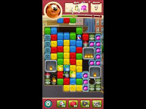 Toon Blast Level 6395 - NO BOOSTERS 🐻🐺🐱 | SKILLGAMING ✔️