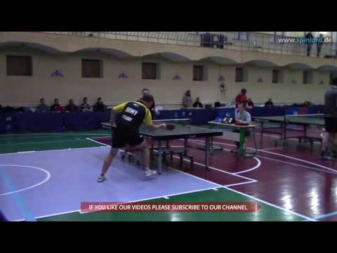 Denis Kalachevskyi at Superleague of UTTC 2nd tour 2016-11 part 1