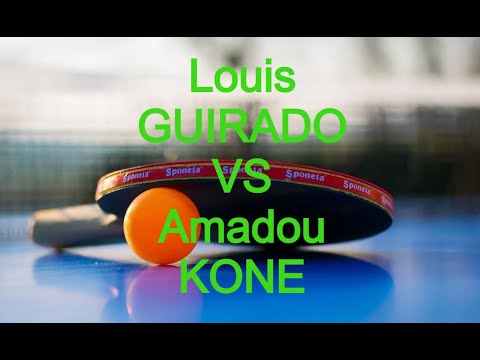 REGIONALE 1 I VS Amadou KONE (1634pts - Montmagny-Groslay TTC)