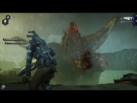 GEARS 5 Final Boss Fight Ending GEARS OF WAR 5