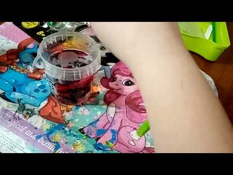 Делаем слайм из набора Master of slimes box