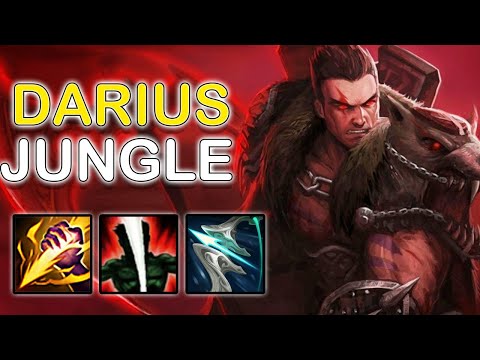 FULL 2K CRIT GALEFORCE DARIUS CARRY - How To Darius Jungle Guide --  Season 12 -- League of Legends