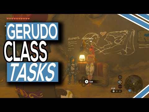 Gerudo Classroom Tasks Guide For Legend Of Zelda Tears Of The Kingdom