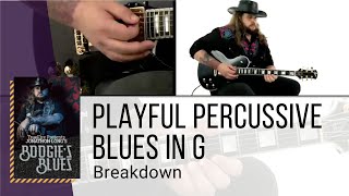 Download lagu 🎸 Playful Percussive Blues in G - Breakdown - Guitar Lesson - Jonathan Long mp3