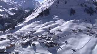 preview picture of video 'Skigebietsverbindung Lech Zürs - Warth-Schröcken XL'