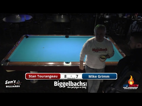 2nd US Open 9-ball Qualifier Stan Tourangeau vs Mike Grimm