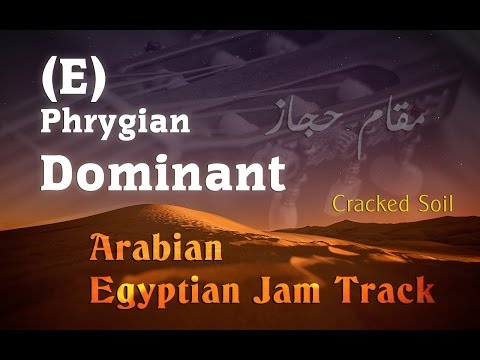 Arabian/Egyptian Jam Track - E Phrygian Dominant With Arabic Darbuka 62 Bpm