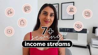 7 Sewing Income Ideas - How to Make Money Sewing Online