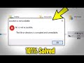 Fix The File Or Directory Is Corrupted And Unreadable In Windows 10 11 8 7 Is Not Accessible