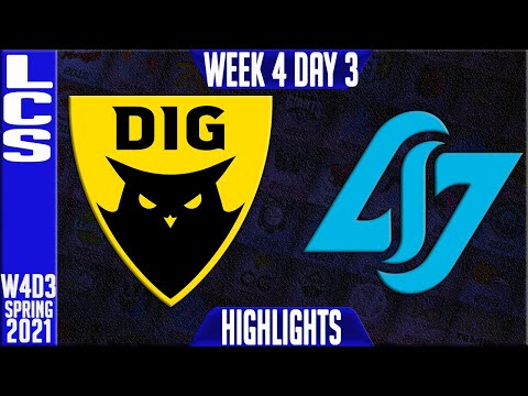 DIG vs CLG Highlights | LCS Spring 2021 W4D3 | Dignitas vs Counter Logic Gaming