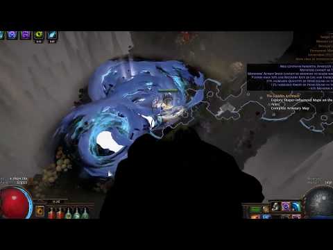 PoE 3.5 Betrayal Elementalist Freezing Pulse budget version