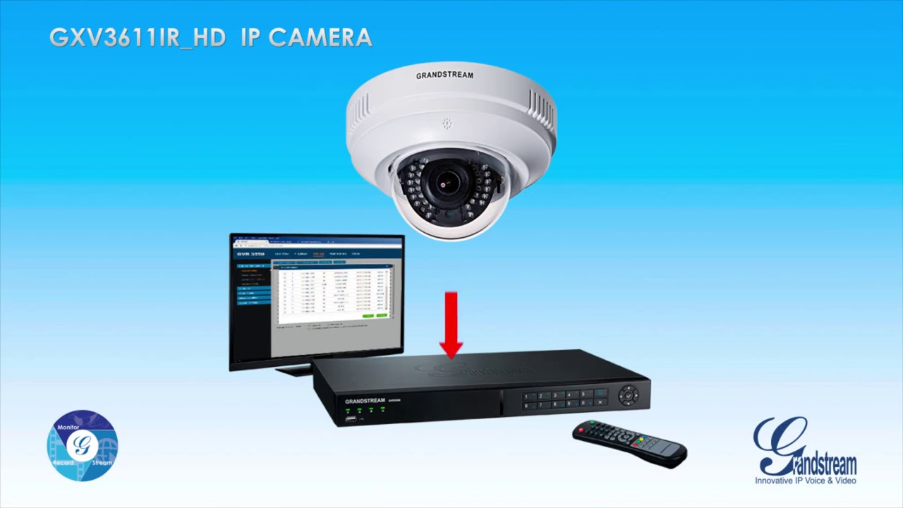 Grandstream's GXV3611IR HD IP Surveillance Camera