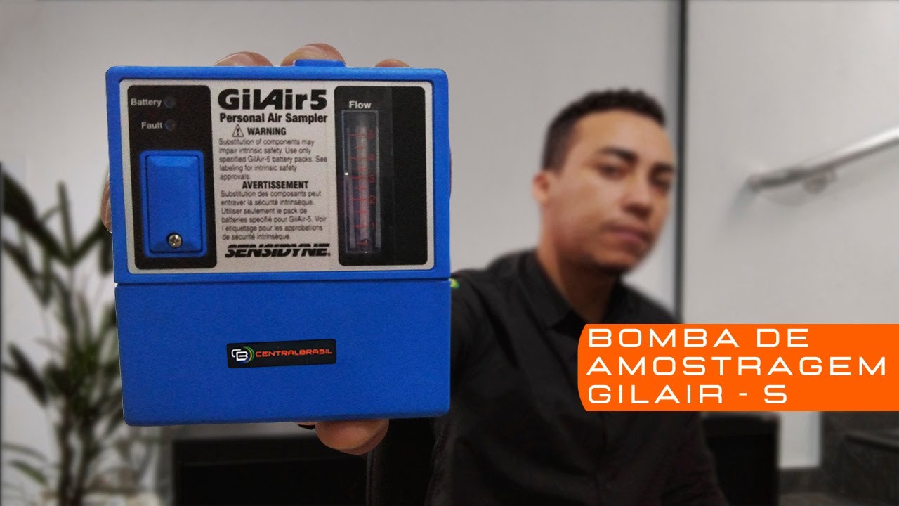 Bomba de Amostragem de Poeira e Gases Modelo Gilair-5