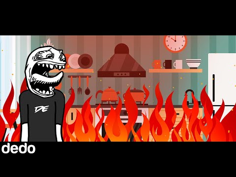 The first time I cooked