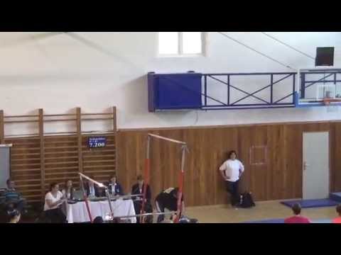 Adéla Měrková Vítkovice cup 2014 - bradla