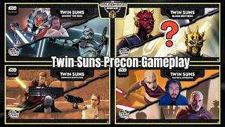 Twin Suns With Precon Decks | Twin Suns Gameplay | Star Wars Unlimited