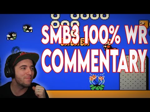 Super Mario Bros. 3 100% World Record (1:09:58) Playback with Commentary