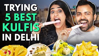 Trying 5 BEST KULFI In Delhi | The Urban Guide