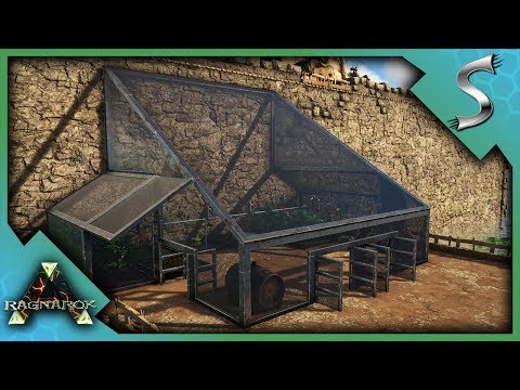 DESERT GREENHOUSE BUILD + DUNGBEETLE FARM! - Ark: RAGNAROK [DLC Gameplay S3E17]