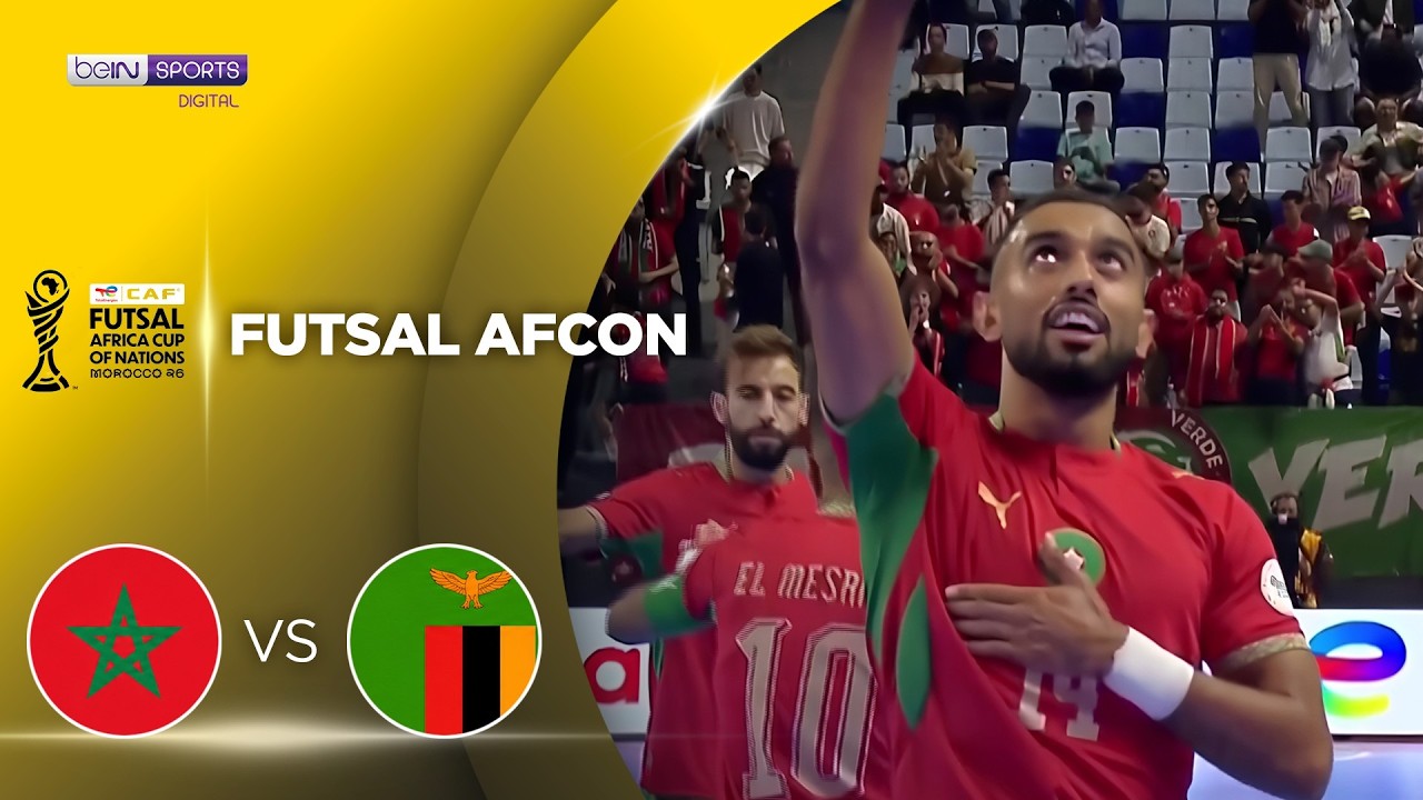 Morocco vs Zambia | HIGHLIGHTS 2026 Futsal AFCON | 10/14/2026 | beIN SPORTS USA