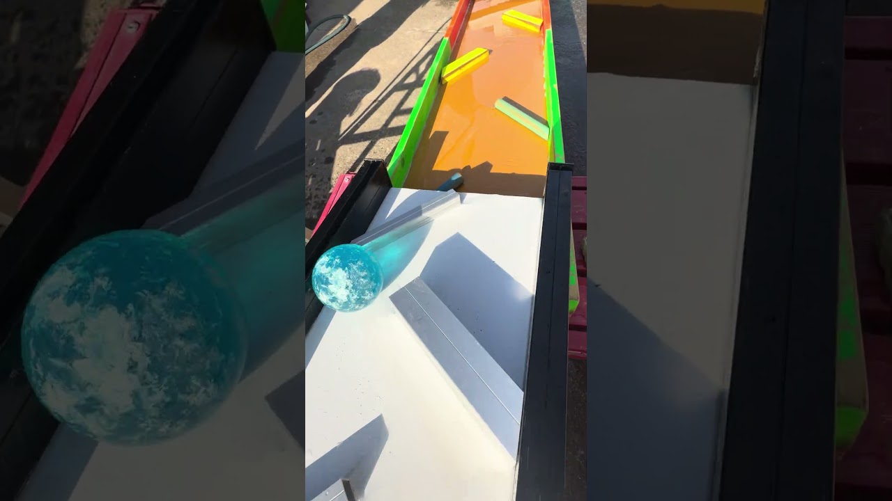 ウォーターマーブルラン⭐ジェットコースタースライダーコース ④