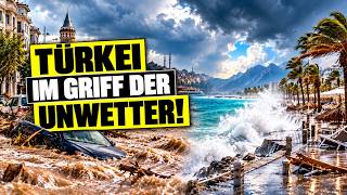 Heftige Unwetter treffen die Türkei! Urlauber werden gewarnt, was ist in den Fer