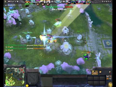 DotA2Random Comeback Teamfights Rubick MVP #4