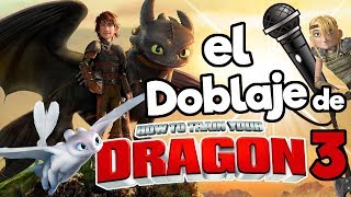 El doblaje latino de Como Entrenar a tu Dragon 3 (MEGA CONCURSO)/ Memo Aponte