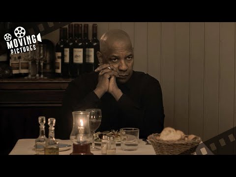 Robert Eliminates Uninvited Dinner Guest  | Equalizer 3 (Denzel Washington, Andrea Scarduzio)