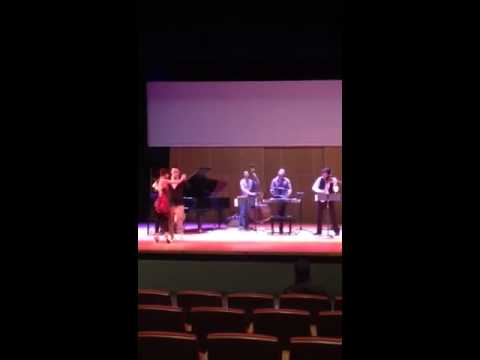 Philippe Quint Quintet -LIbertango- Rehearsal at Madison Theatre 30 sec clip