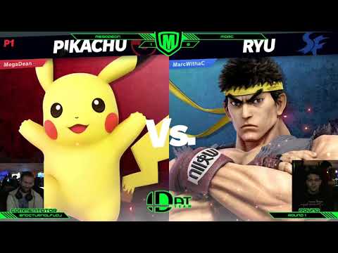DAT Monday Meltdown 152 - Megadean (Pikachu) vs. Marc with a C (Ryu) - Smash Ultimate