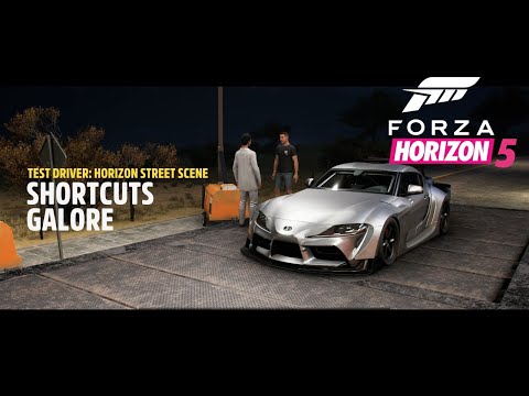 Forza Horizon 5 - Test Driver Horizon Street Scene Chapter 3 Shortcuts Galore (3 Stars)