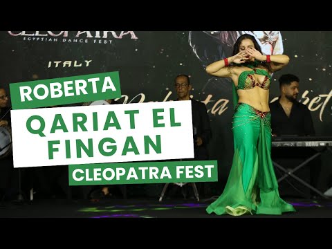 Roberta Gazzetta - QARIAT EL FINGAN - Cleopatra Fest 2026, Egypt!  قارئة الفنجان -  الرقص الشرقي