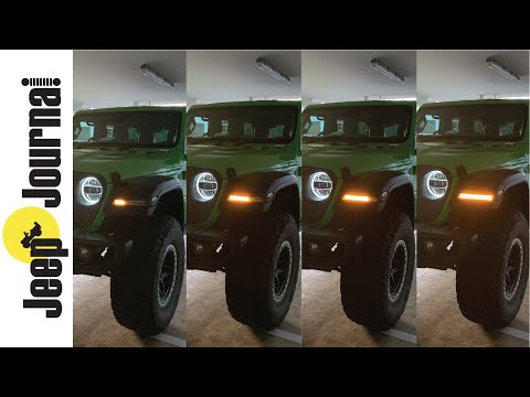 Jeep JL Wrangler Turn Signals + Side Markers - Morimoto XB LED Turns + Side Markers Installation