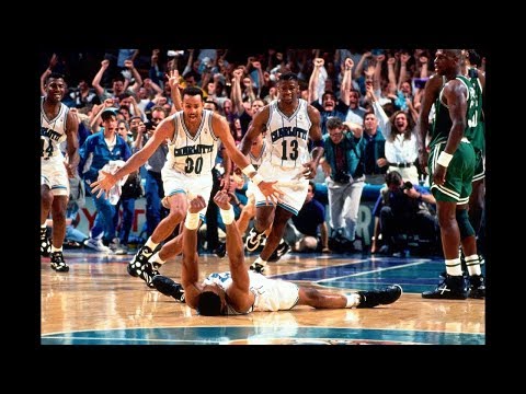 Alonzo Mourning Game Winner! 1993 Playoffs R1 Celtics vs Hornets Game 4 Full Highlights