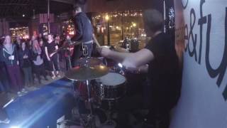 The Fire and Fury Live DRUMCam-&quot;Soundcheck&quot;-Derek Schwappach