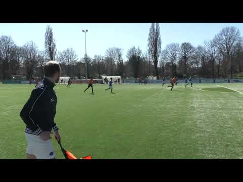 19 maart 2022 WV-HEDW 3 - VV De Meern 2 com 2-3 Doelpunt & Hattrick Sjors, assist Arne (2-3)